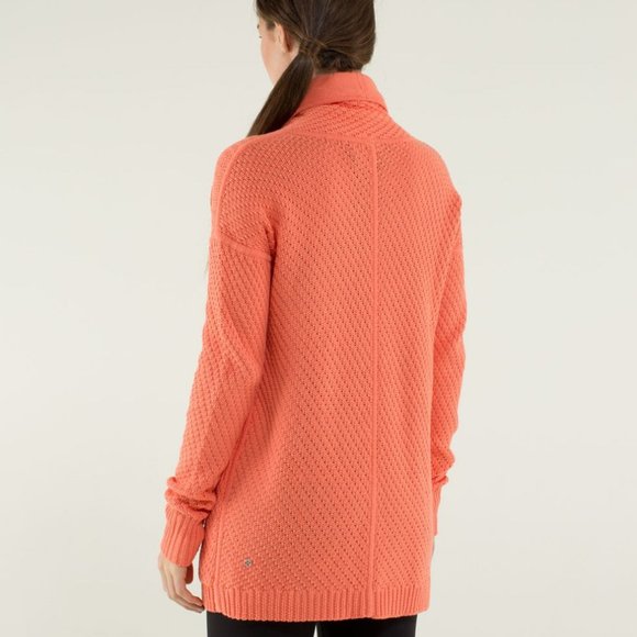 LULULEMON Post Practice Coral Cardi - Picture 2 of 7